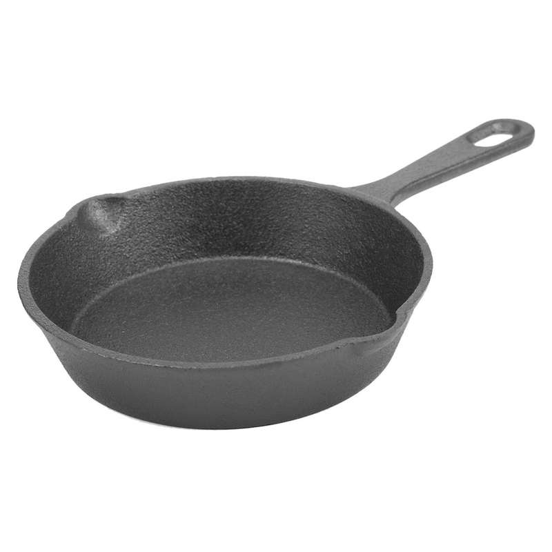 Cast Iron Non-stick Skillet Frying Pan for Gas Induction Cooker -14cm