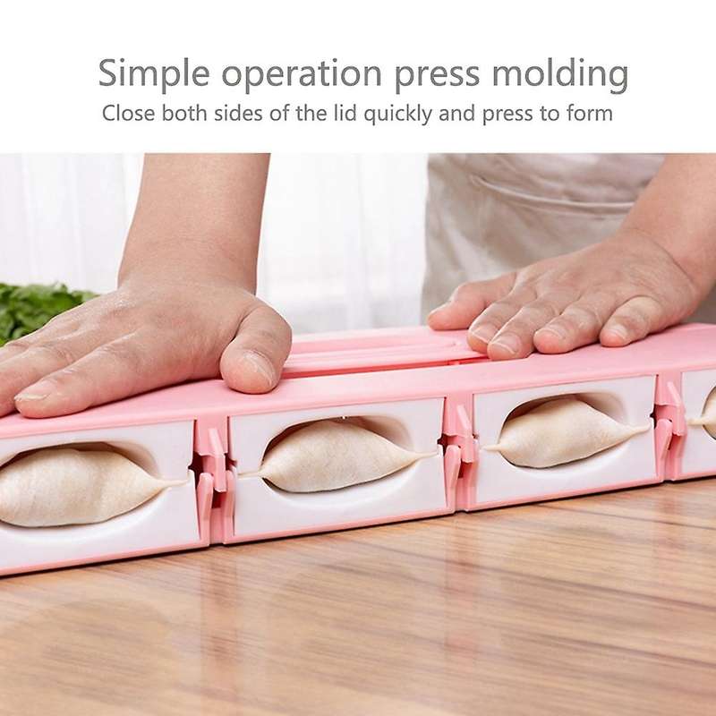 Dumplings Maker Jiaozi Make 8 Dumplings At A Time Baking Molds Blue
