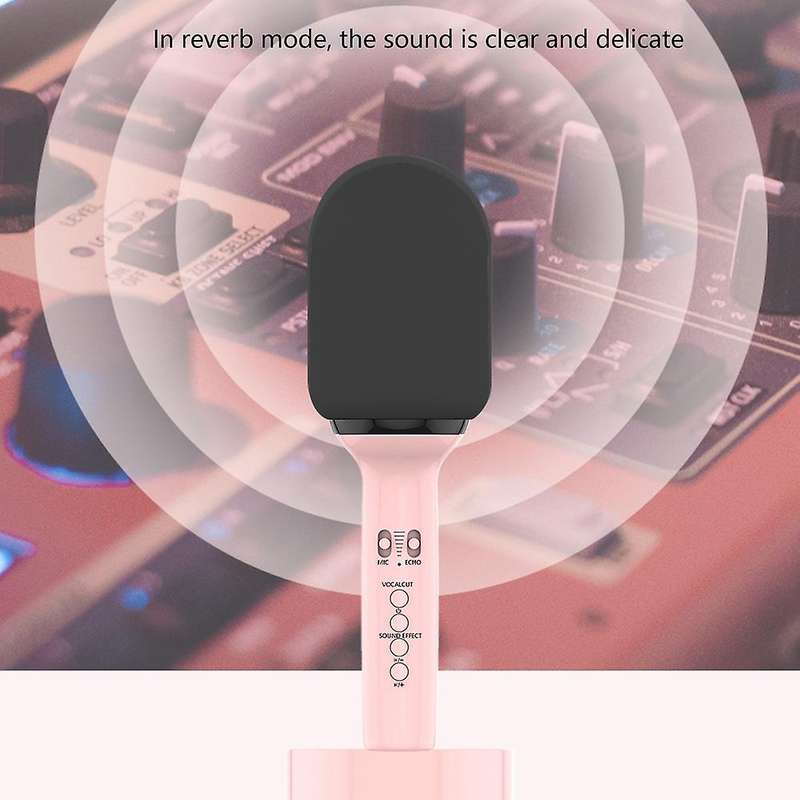 Wireless Bluetooth Dynamic Microphone Car Microphone Orange
