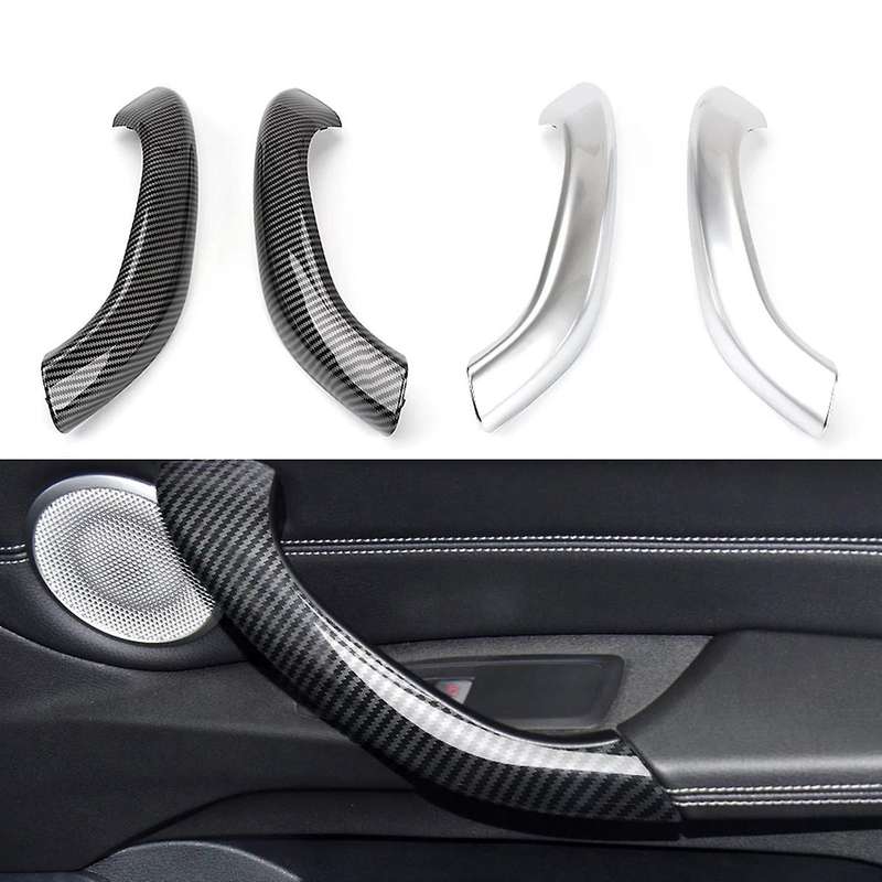 Chrome Car Interior Door Pull Handle Cover Trim Replacement