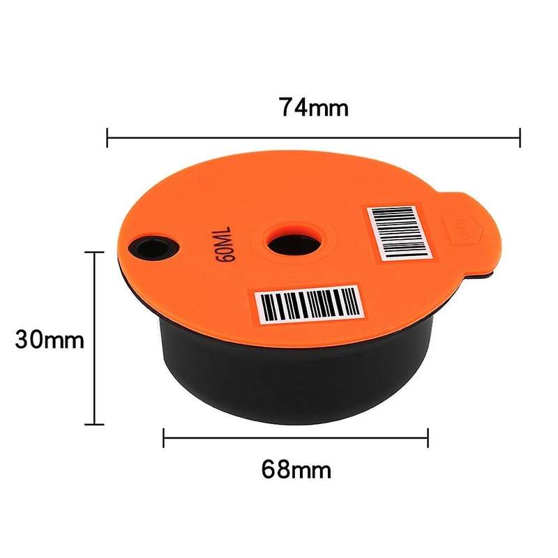 Coffee Capsule Filter for Tassimo Bosch Coffee Machine with Spoon,b