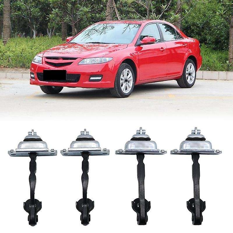 4pcs Door Stay Stop/check Strap for Mazda 6 2003-2015 Gj6a-72-270