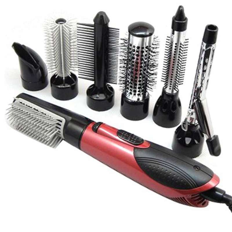 7 In 1 Multifunction Professional Negative Ion Hair Dryer Eu Plug,a