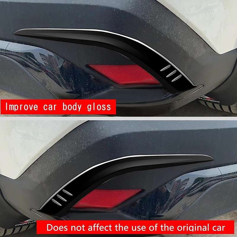 Car Rear Bumper Splitter Spoiler Covers Trim B