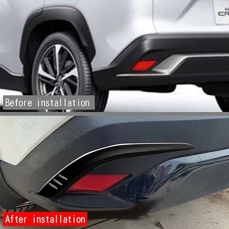 Car Rear Bumper Splitter Spoiler Covers Trim B