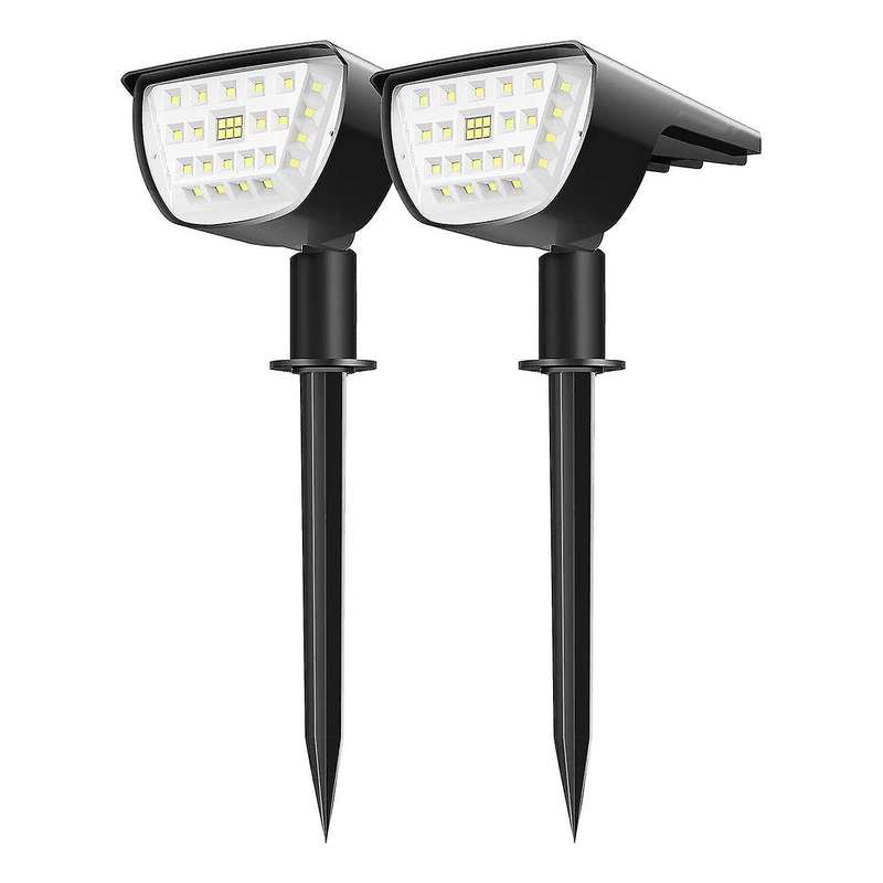 Solar Spot Lights Landscape Spotlight Wall Lights for Porch Yard A