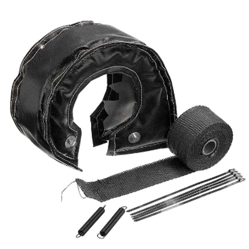 1set T3 Racing Turbo Heat Shield Blanket Cover for T25/t28/gt25 Black