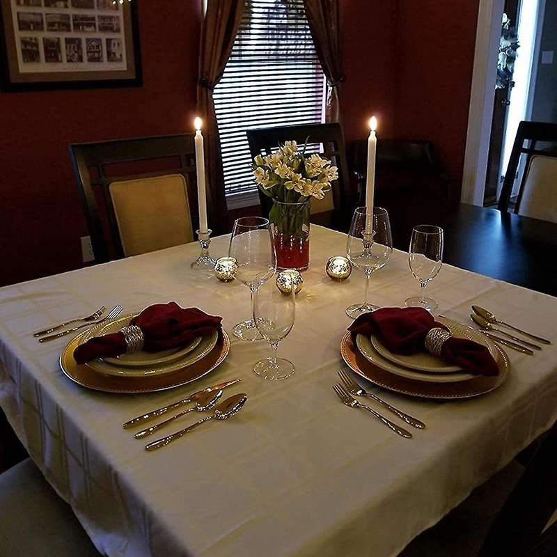 Round Golden Wishing Candle Holder Mercury Glass Holder 12-pcs Set A