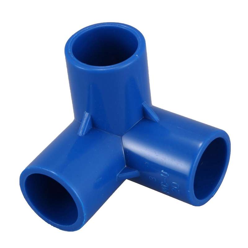 48pcs Plastic Pvc 20mm Hose Tee Connector for Garden Irrigation