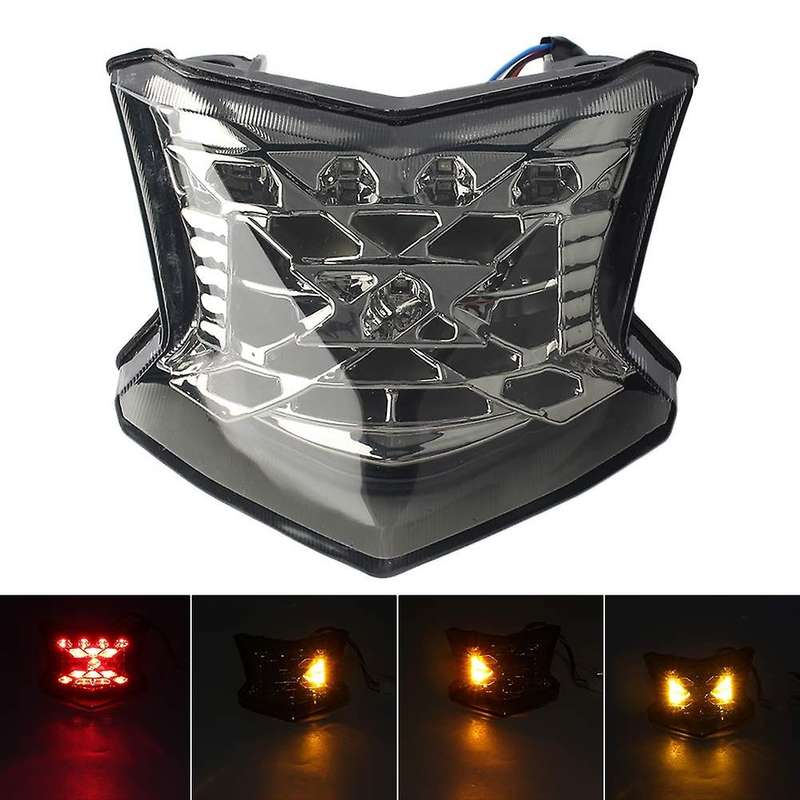 Motorcycle Integrated Led Tail Light Brake Stop Light (white)