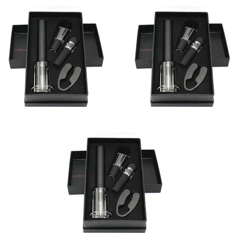 12 Pcs Wine Opener Set,includes Wine Vacuum Stopper and Wine Pourer