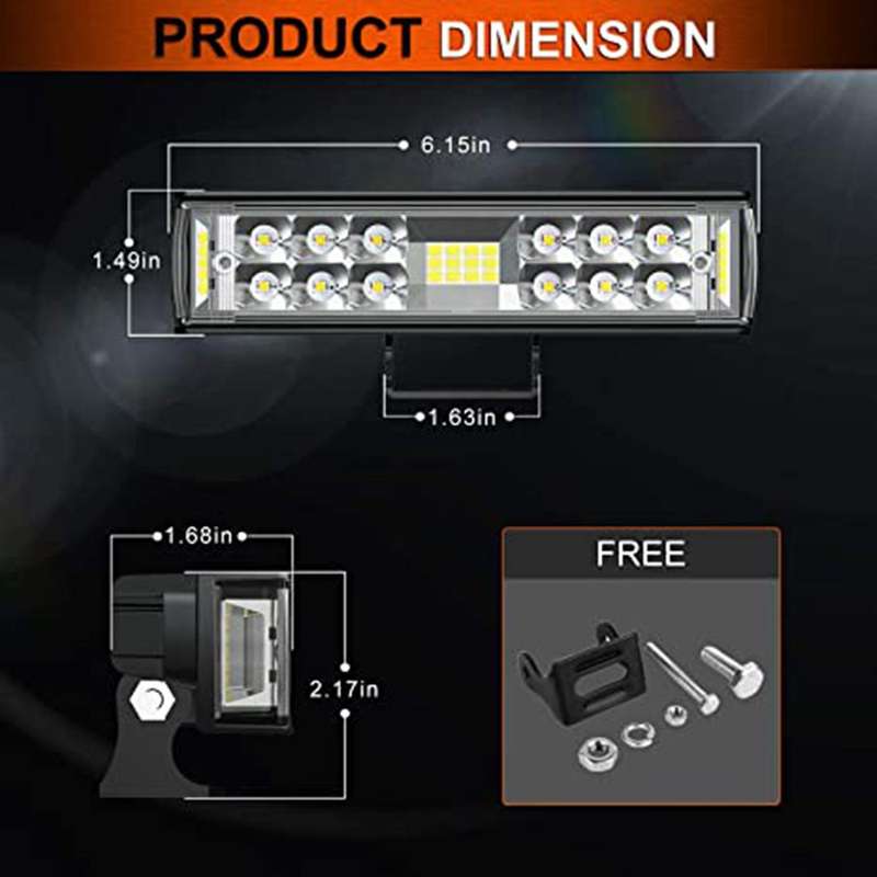 7 Inch 32w Led Off-road Light Slim Strip Flood Light for Truck Atv