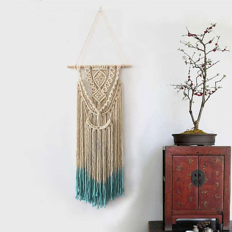 Hand Woven Tapestry, Bohemian Macrame Wall Art, Ins Decoration