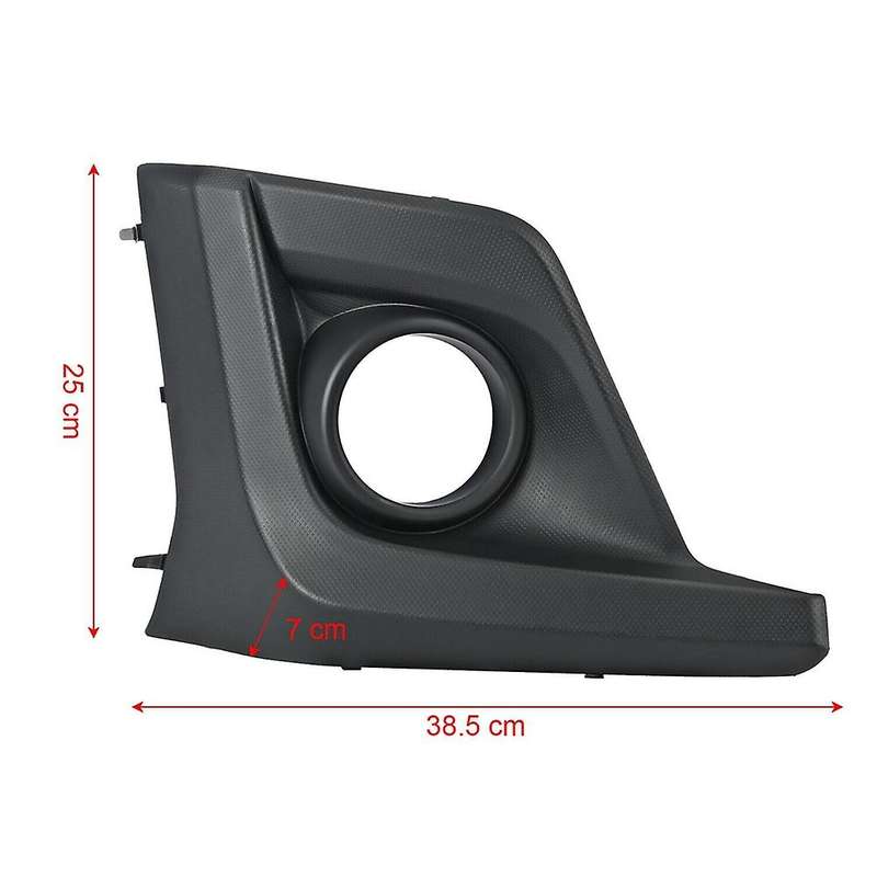 Car Abs Black Front Right Bumper Fog Lamp Cover for Subaru Xv 2018