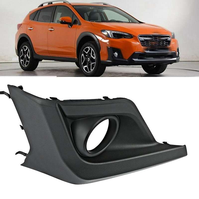 Car Abs Black Front Right Bumper Fog Lamp Cover for Subaru Xv 2018