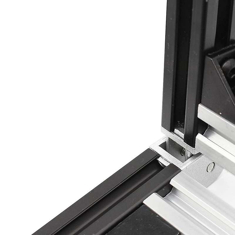 4pcs Zinc Alloy Living Hinge with Handle Industrial Aluminum Profile