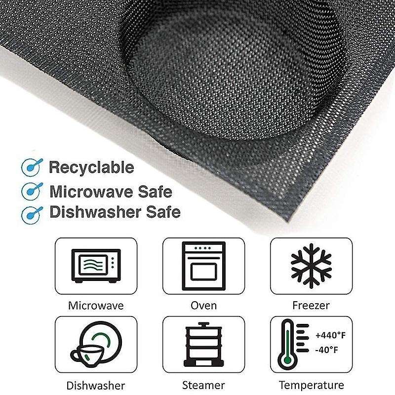 2 Pack Perforated Baking Molds, Silicone Baking Mould,8 Cavities