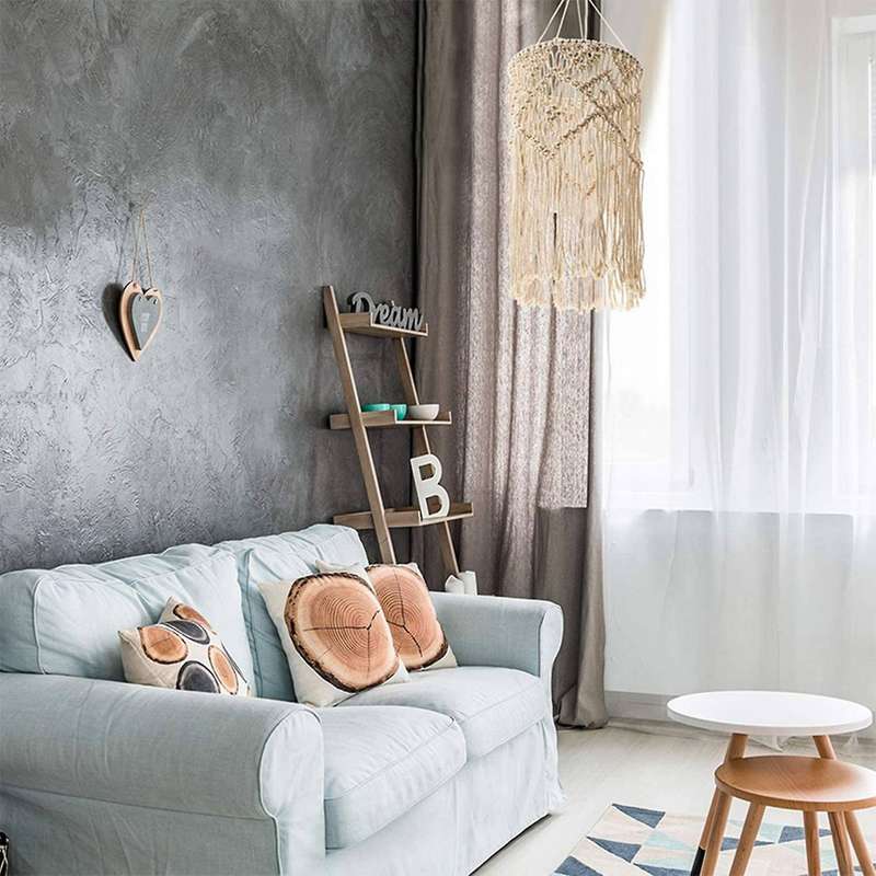 Bohemian Tassel Bedroom & Bathroom Lampshade Warm White