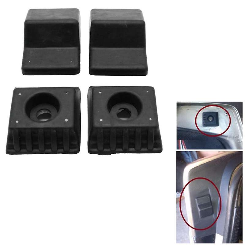 4pcs Rear Trunk Buffer 1247580144 for Mercedes-benz W124 A124 C124