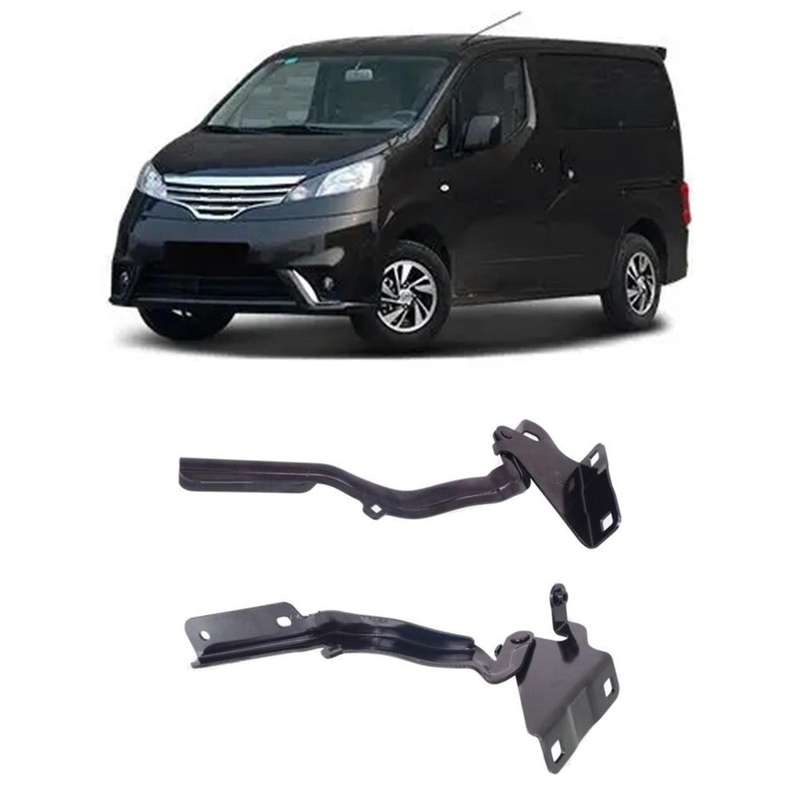 Set Of 2 Hood Hinges Driver & Passenger Side Lh Rh Ni1236169