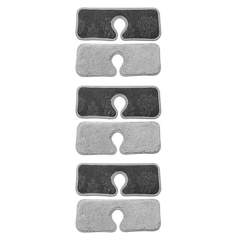12pcs Faucet Absorbent Mat-grey Faucet Wraparound Absorbent Mat