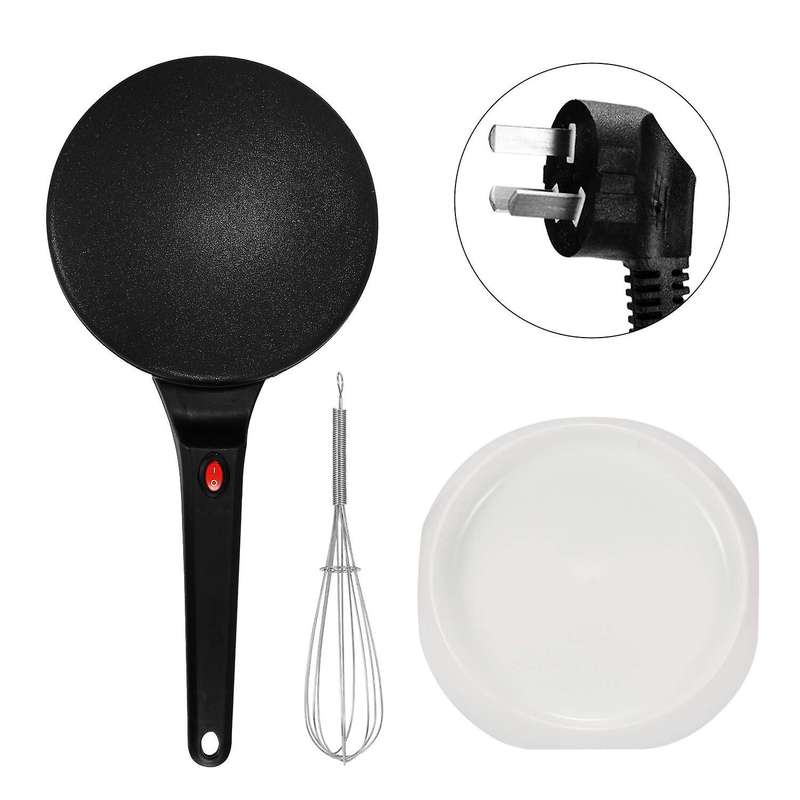 Non-stick Electric Crepe Maker Pancake Machine Griddle (eu Plug)
