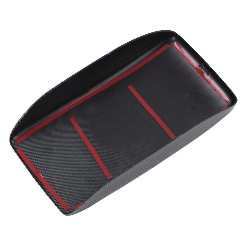Carbon Fiber Center Console Armrest Cover Trim for Id.4x Id4x 2022