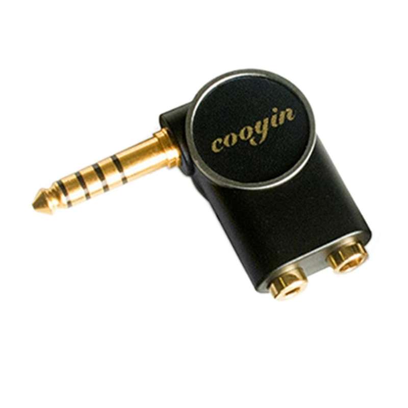 4.4 Mm Audio Adapter Male to 2.5mm 3.5mm Female Plug 24k Gold Plated
