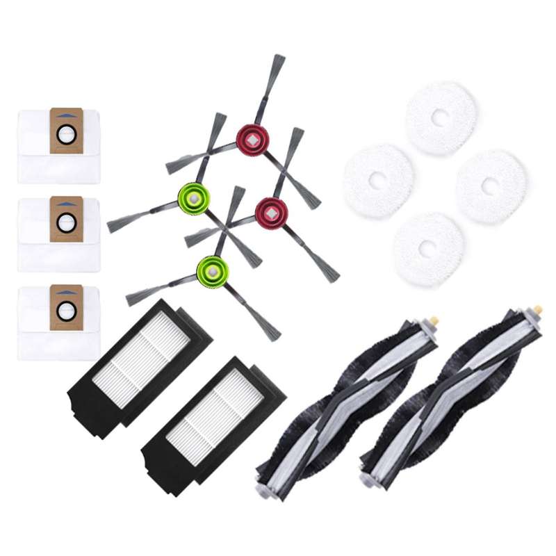 For Ecovacs Deebot X1 Omni Robot Main/side Brush Mop Pad Dust Bag