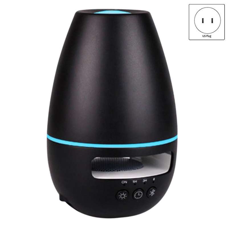 Humidifier Fragrance Diffuser with Bluetooth 120ml Us Plug Black