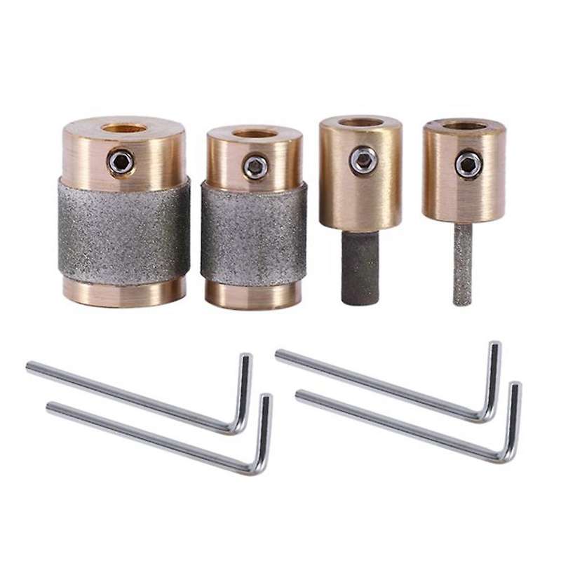 4pcs Grinding Bits Grinder Head for Grinding Machine Repair Tools