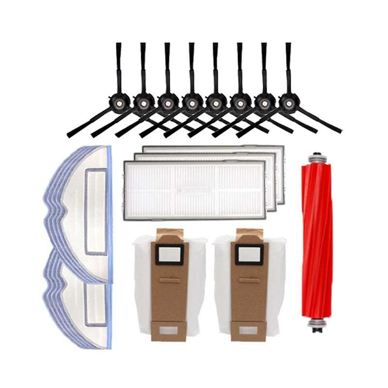 24 Pcs for Roborock Sweeping Robot G10/t7s Plus/s7 Side Brush Filter
