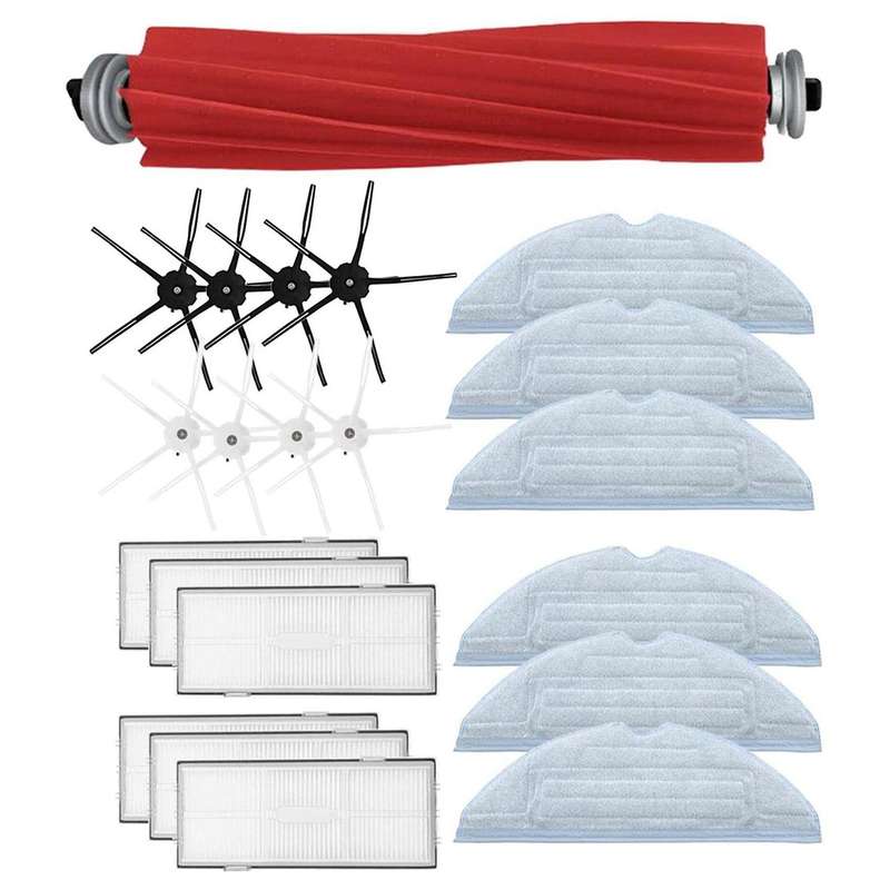 Main Brush Mop Cloth Side Brush Filter for Xiaomi Roborock S7 T7plus