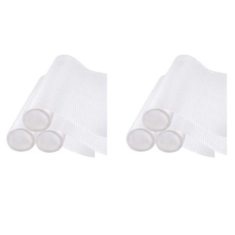 3 Rolls Of Eva Cabinets Non-slip Refrigerator Mats 45 X 150 Cm