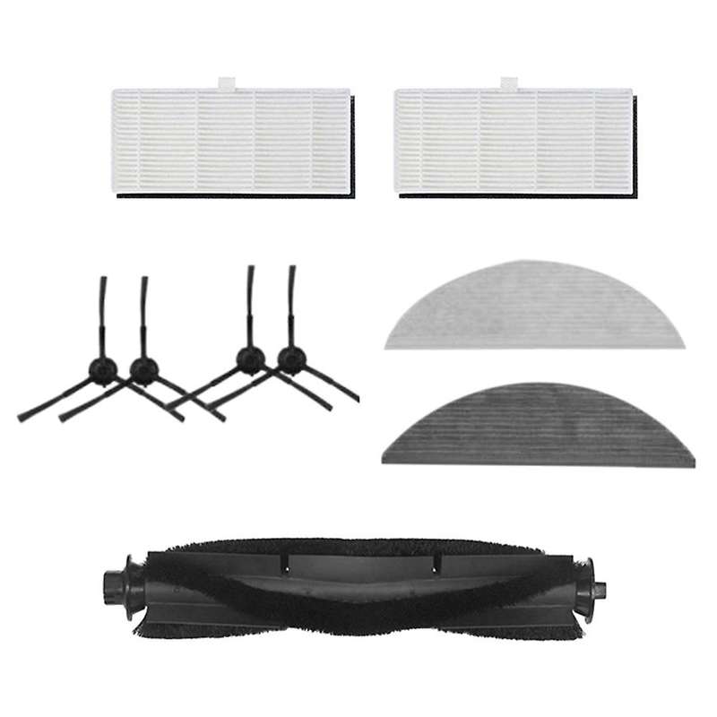 9pcs Main Side Brush Mop Cloth Filter for Xiaomi Lydsto R1