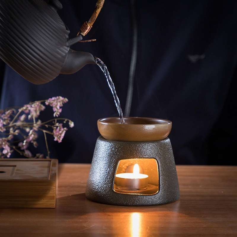 Ceramic Teapot Warmer Teapot Warmer for Heating Tea Coffee Etc