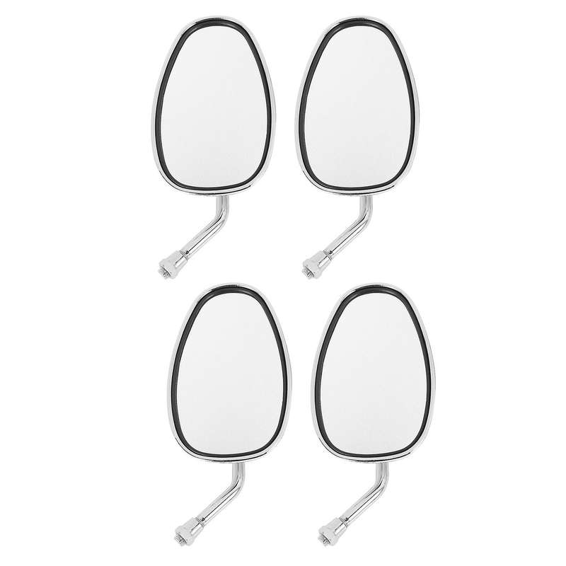 2pair for Honda Shadow Spirit 750 1100 Chrome Motorcycle Mirrors 10mm