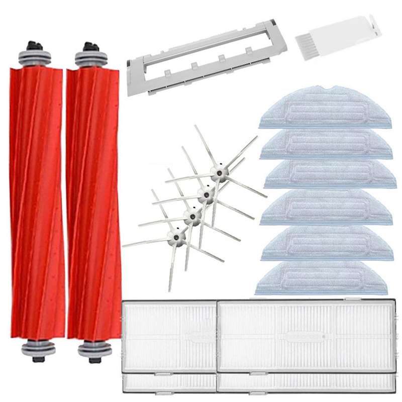 Main Brush Cover Hepa Filter Mop Spare Parts