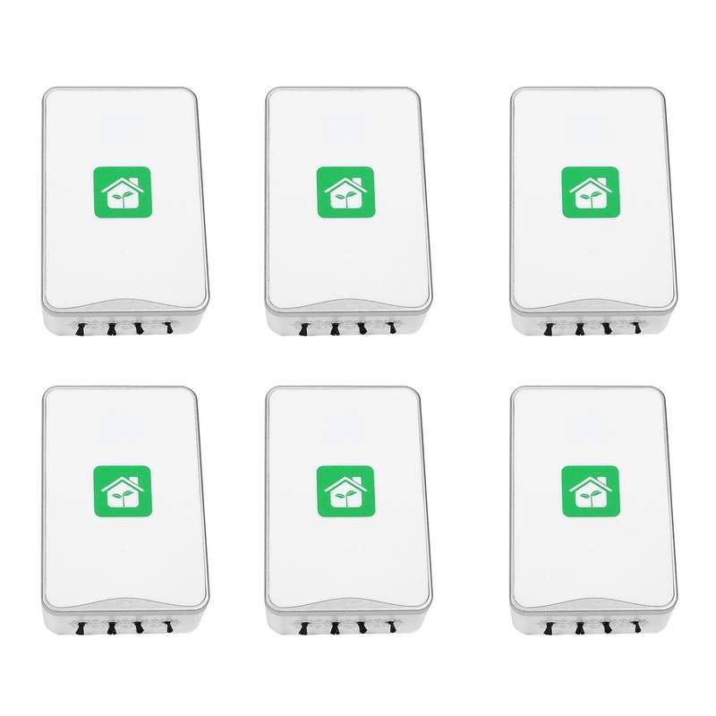 6x Pluggable Air Purifier Negative Ion Generator Purifier -us Plug