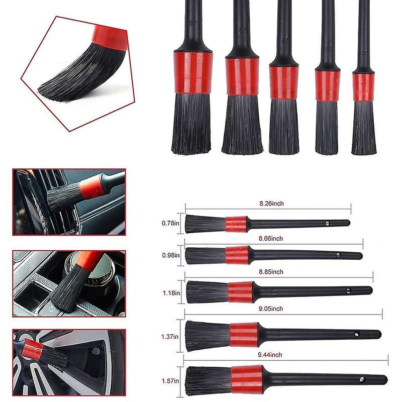 Car Cleaning Tools Kit, for Cleaning Wheels, Dashboard, Air Vents