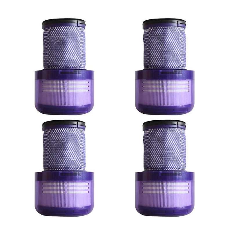 4 Pack Replacement Reusable Washable Filter for Dyson V12 Detect