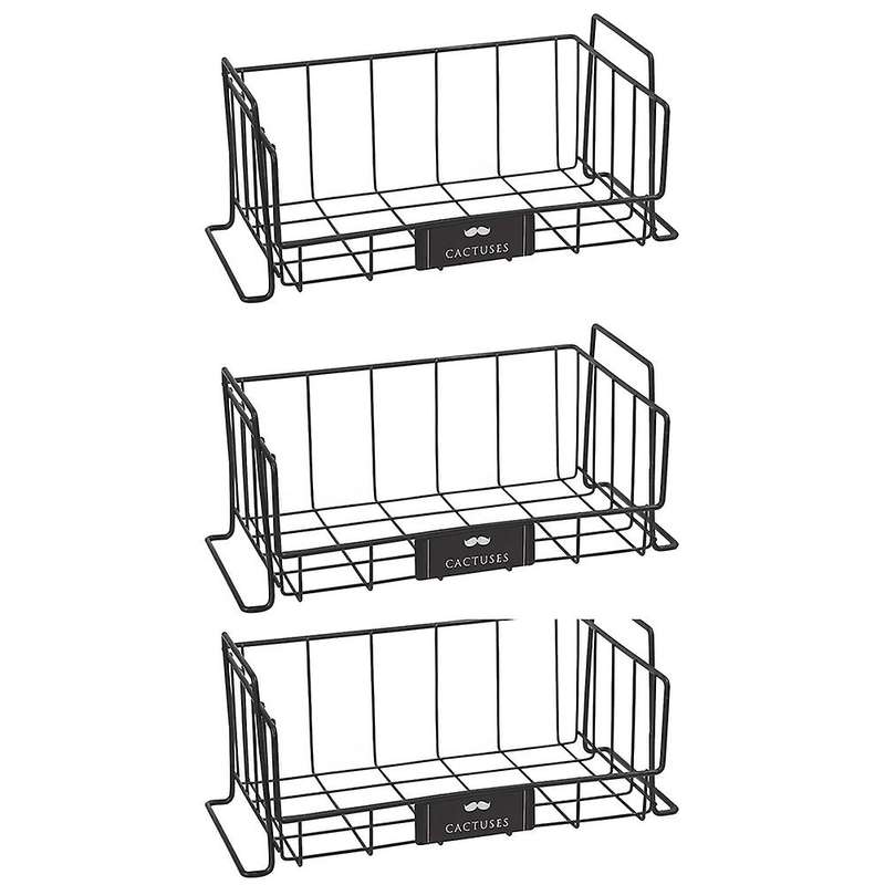 Nordic Style Household Iron Storage Rack Desktop Flower Rack