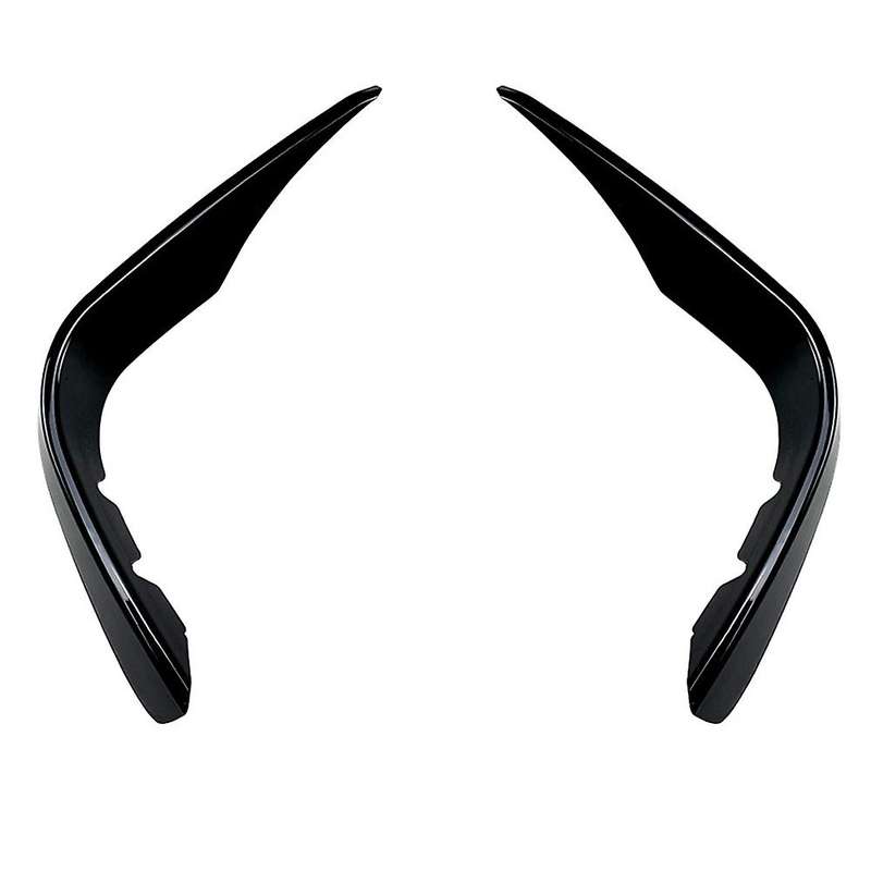Front Bumper Fog Light Canard for Mercedes-benz Glc-class X253 Black