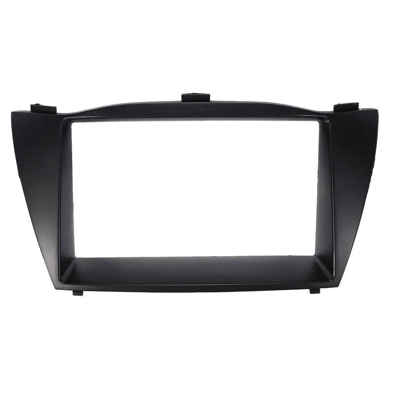 2x Double Din Car Radio Fascia for 2010 Hyundai Tucson Ix35 Dvd Panel