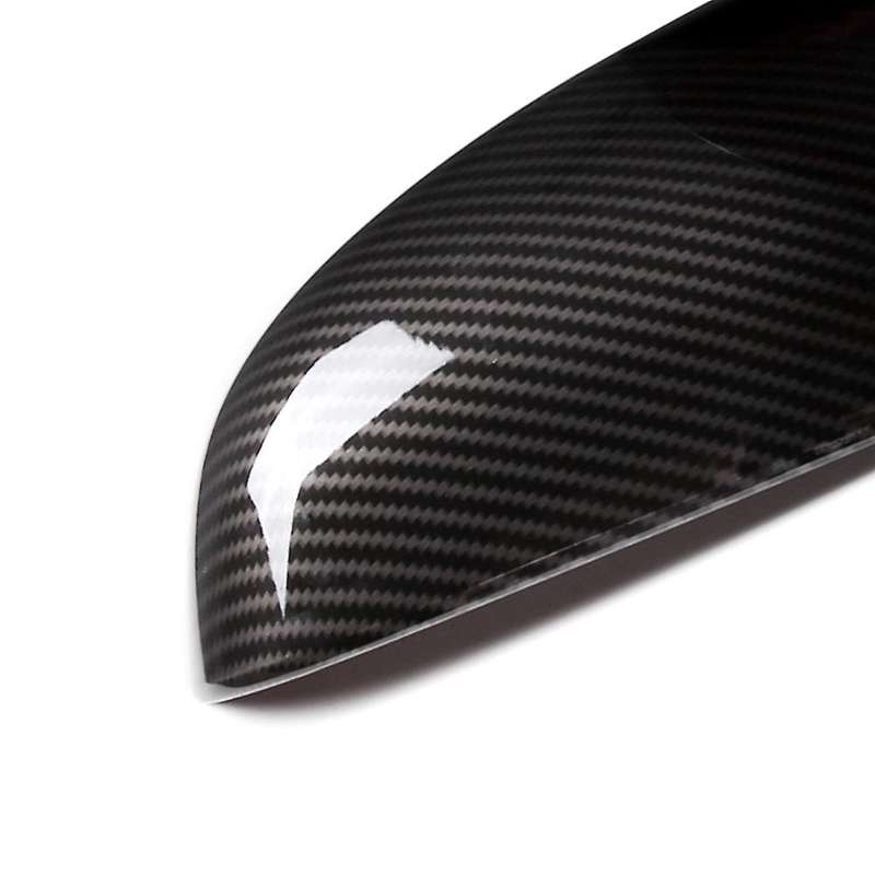 For Subaru Outback 2022 Carbon Fiber Abs Car Rear View Cap Cover Trim