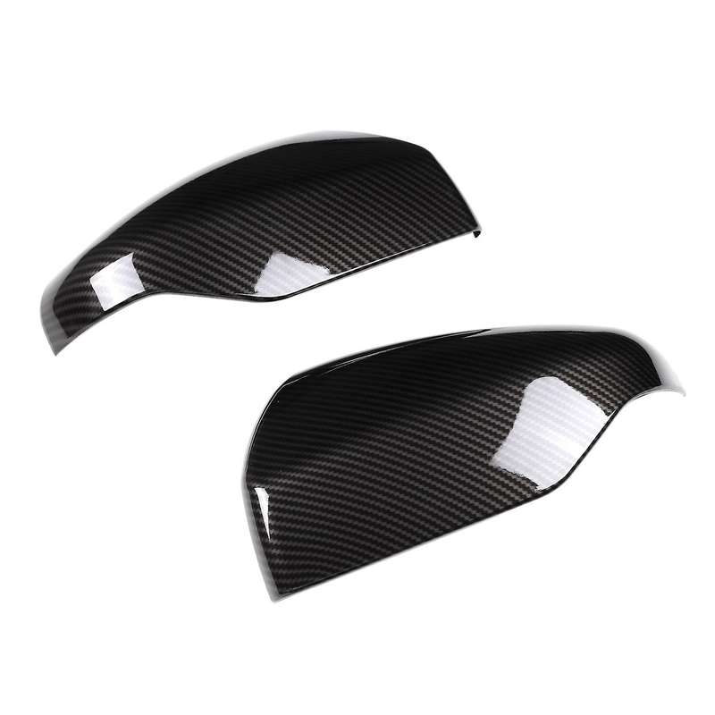 For Subaru Outback 2022 Carbon Fiber Abs Car Rear View Cap Cover Trim