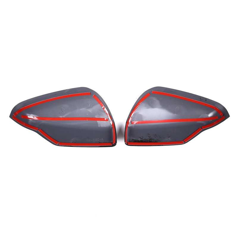 For Subaru Outback 2022 Carbon Fiber Abs Car Rear View Cap Cover Trim