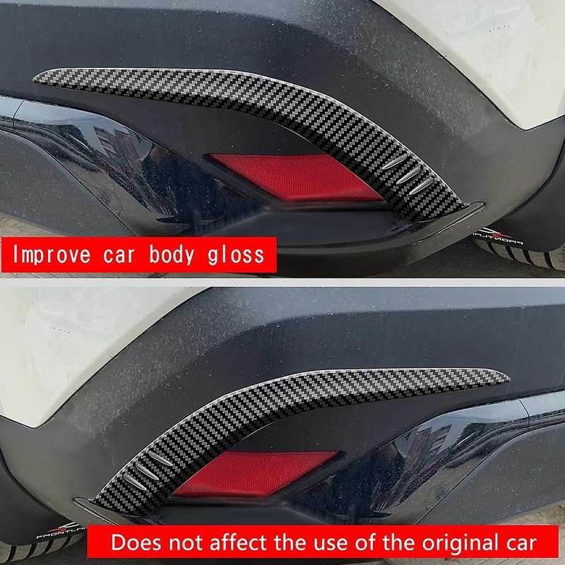 Car Rear Bumper Splitter Spoiler Covers Trim A
