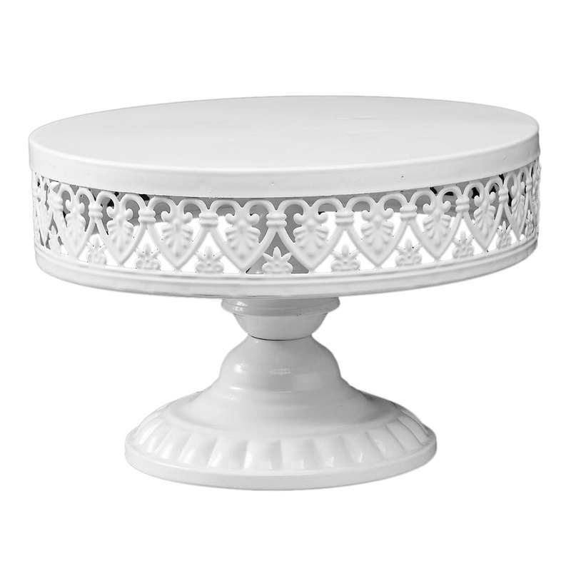 Cake Rack White Props Tableware Plate Wedding Party Serving Tray S