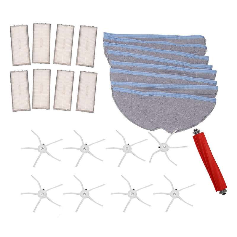 Main Side Brush Hepa Filter Mop Cloth for Roborock S7 T7s T7 Plus